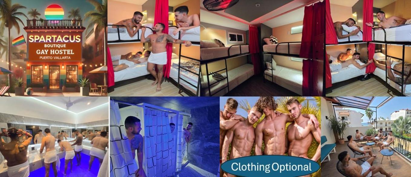 Spartacus Hostel Boutique For Men プエルトバラータ エクステリア 写真